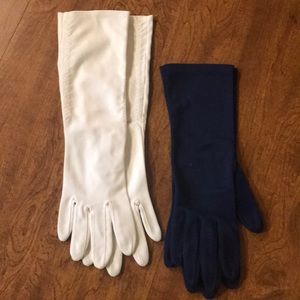 2 pair vintage ladies gloves
